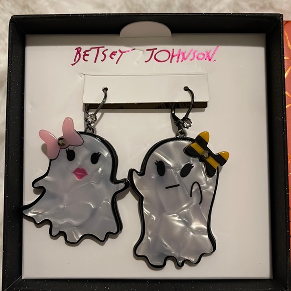 Betsey Johnson Jewelry - Brand New inbox with Tag Betsey Johnson Ghost Drop earrings